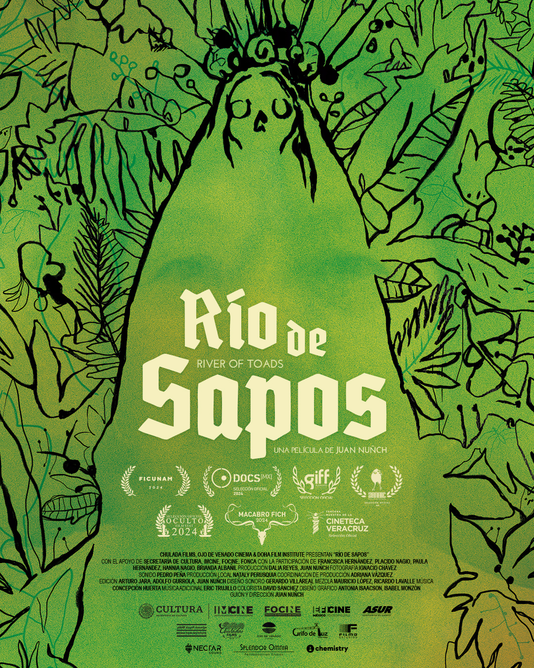 Río de sapos